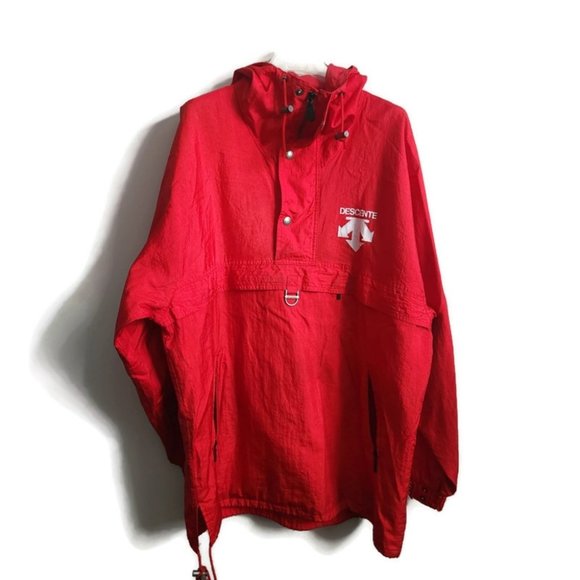 Descente Other - DESCENTE | Vintage jacket windbreaker red sz 2X